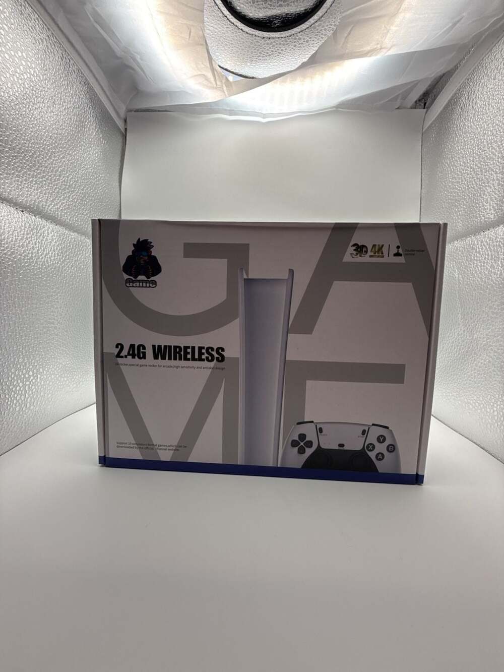 M15 Retro 4K Wireless Game Stick Console with Dual 2.4G Controllers
